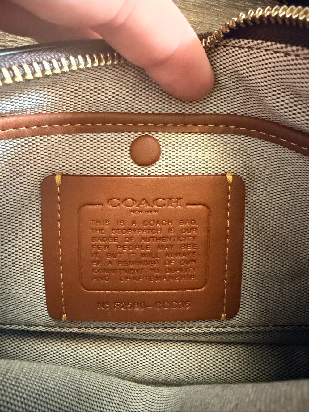 Coach Waverly Maple - Picture 6 of 9